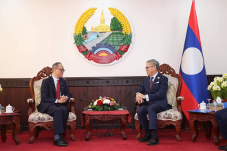 Minister of Foreign Affairs Receives Courtesy Calls from Ambassadors of Friendly Nations